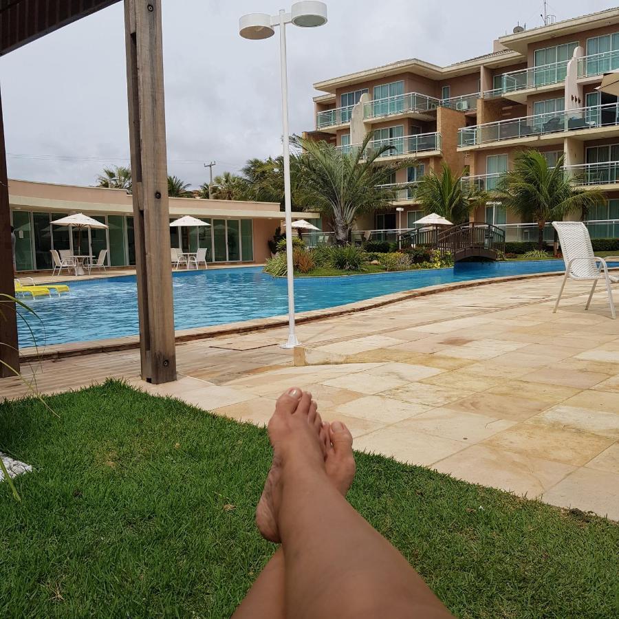Palm Beach Porto Das Dunas, Apartamento Todo Climatizado Terreo A 350 Metros Beach Park أكويراز المظهر الخارجي الصورة