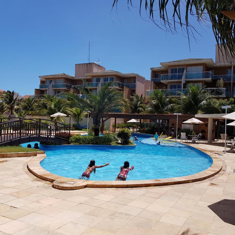 Palm Beach Porto Das Dunas, Apartamento Todo Climatizado Terreo A 350 Metros Beach Park أكويراز المظهر الخارجي الصورة