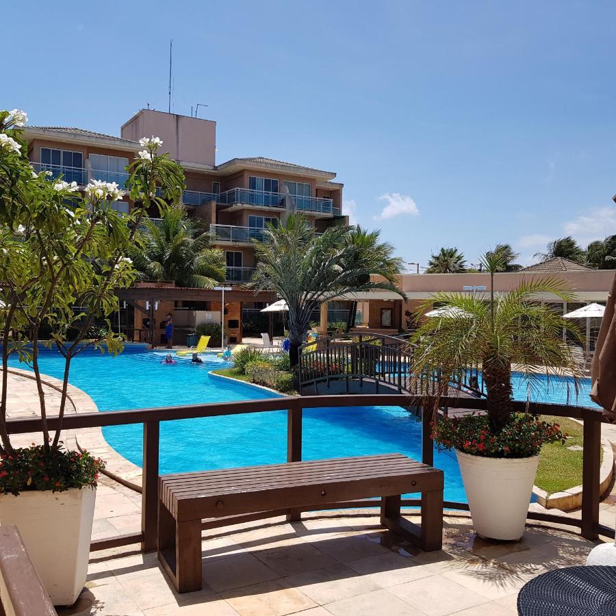 Palm Beach Porto Das Dunas, Apartamento Todo Climatizado Terreo A 350 Metros Beach Park أكويراز المظهر الخارجي الصورة