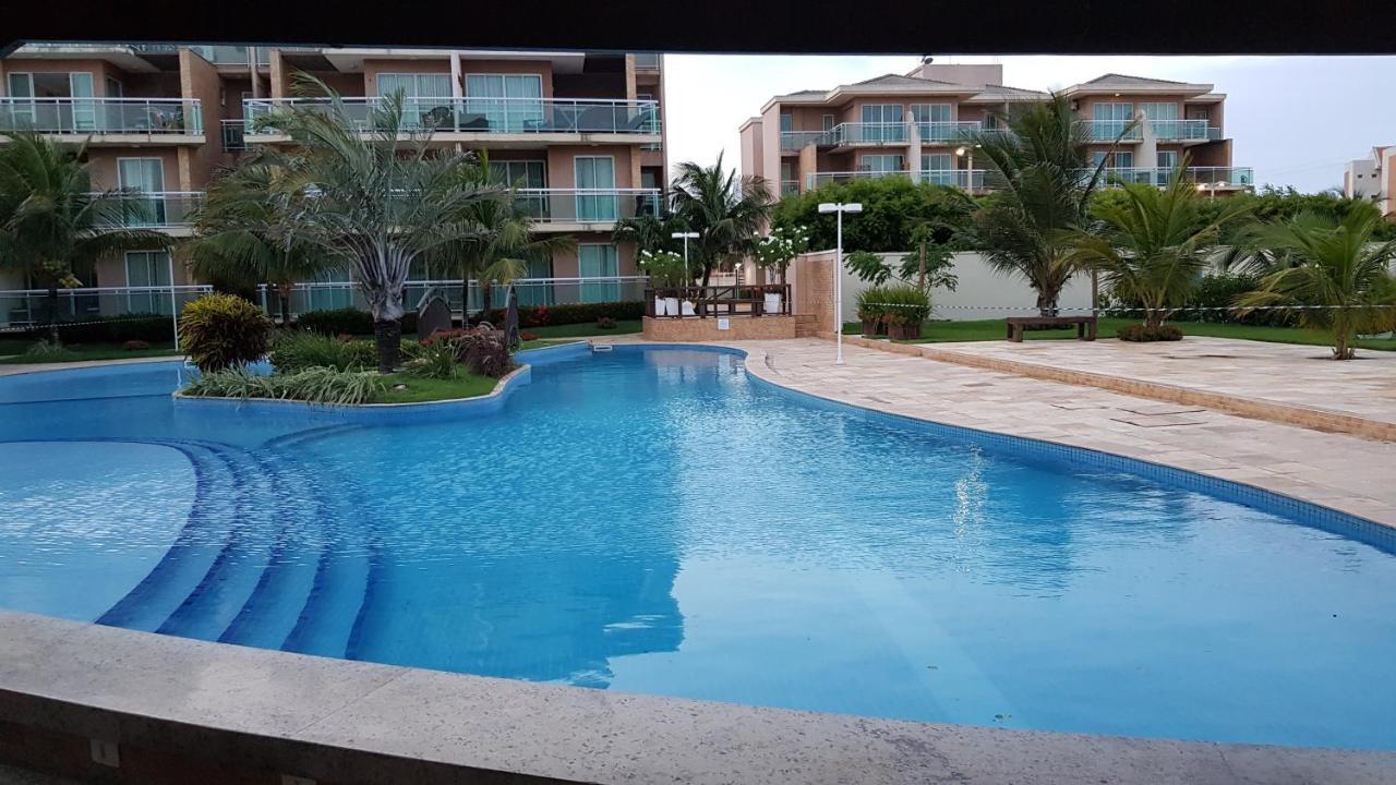 Palm Beach Porto Das Dunas, Apartamento Todo Climatizado Terreo A 350 Metros Beach Park أكويراز المظهر الخارجي الصورة