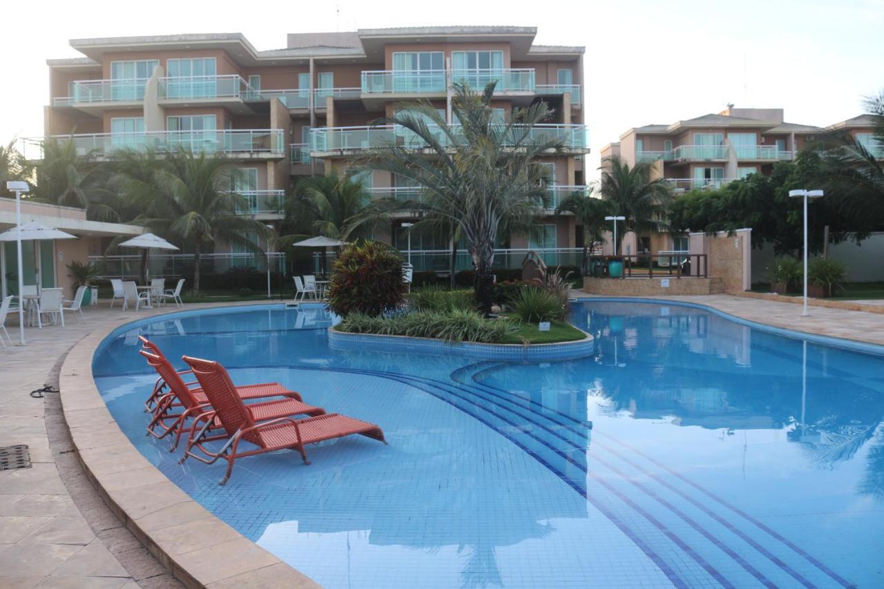 Palm Beach Porto Das Dunas, Apartamento Todo Climatizado Terreo A 350 Metros Beach Park أكويراز المظهر الخارجي الصورة