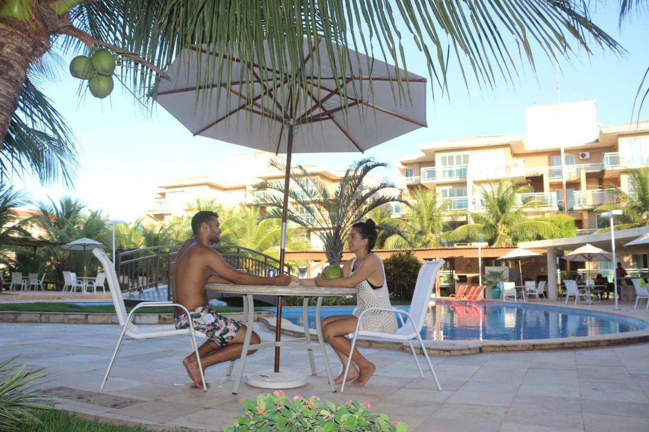 Palm Beach Porto Das Dunas, Apartamento Todo Climatizado Terreo A 350 Metros Beach Park أكويراز المظهر الخارجي الصورة
