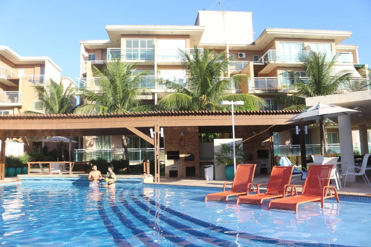 Palm Beach Porto Das Dunas, Apartamento Todo Climatizado Terreo A 350 Metros Beach Park أكويراز المظهر الخارجي الصورة