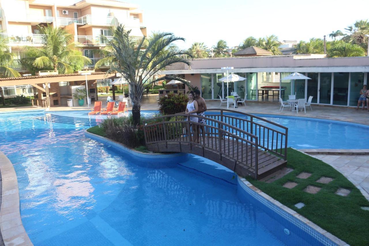 Palm Beach Porto Das Dunas, Apartamento Todo Climatizado Terreo A 350 Metros Beach Park أكويراز المظهر الخارجي الصورة