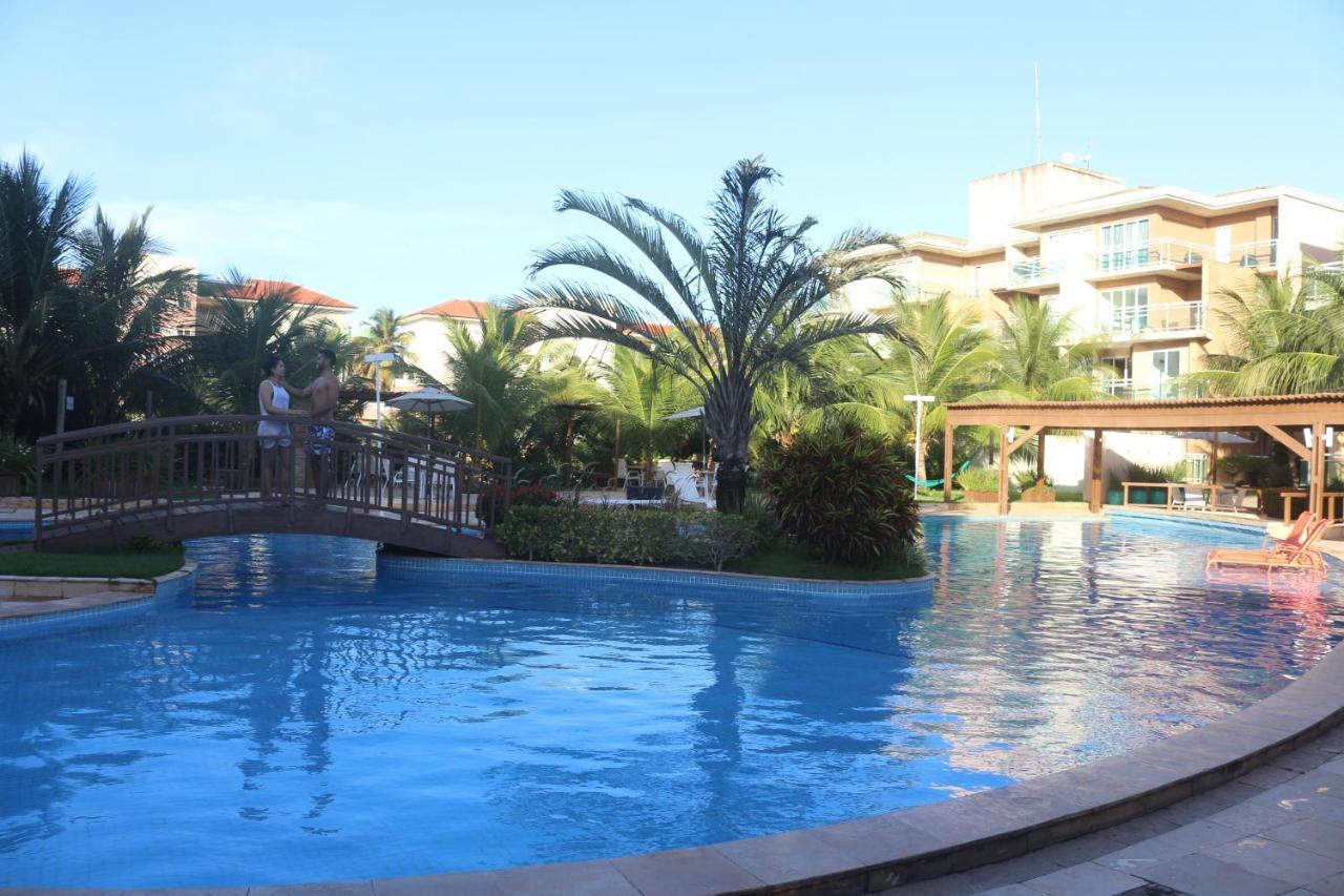 Palm Beach Porto Das Dunas, Apartamento Todo Climatizado Terreo A 350 Metros Beach Park أكويراز المظهر الخارجي الصورة